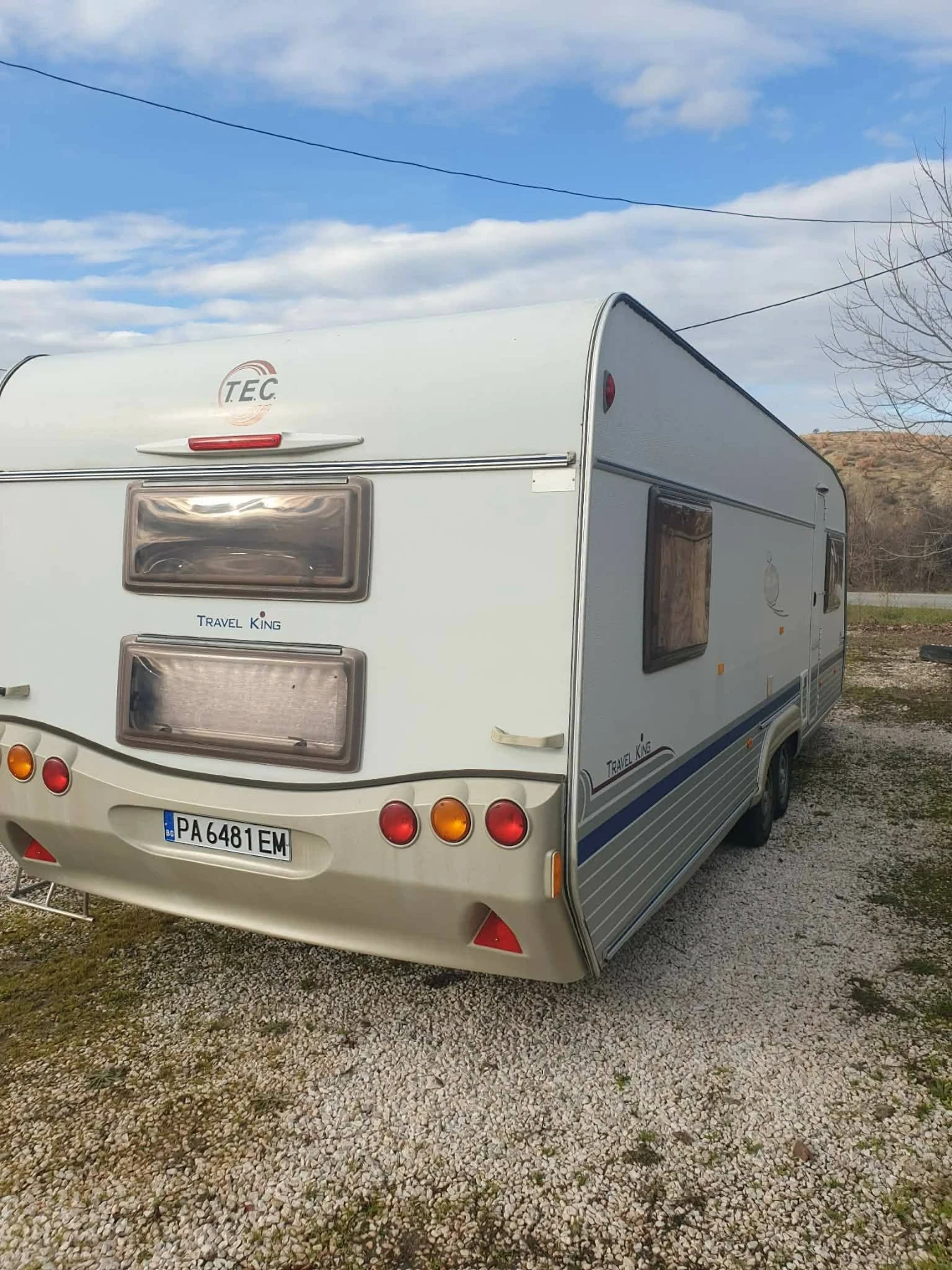 Каравана TEC Travel king 710, снимка 4 - Каравани и кемпери - 54482554