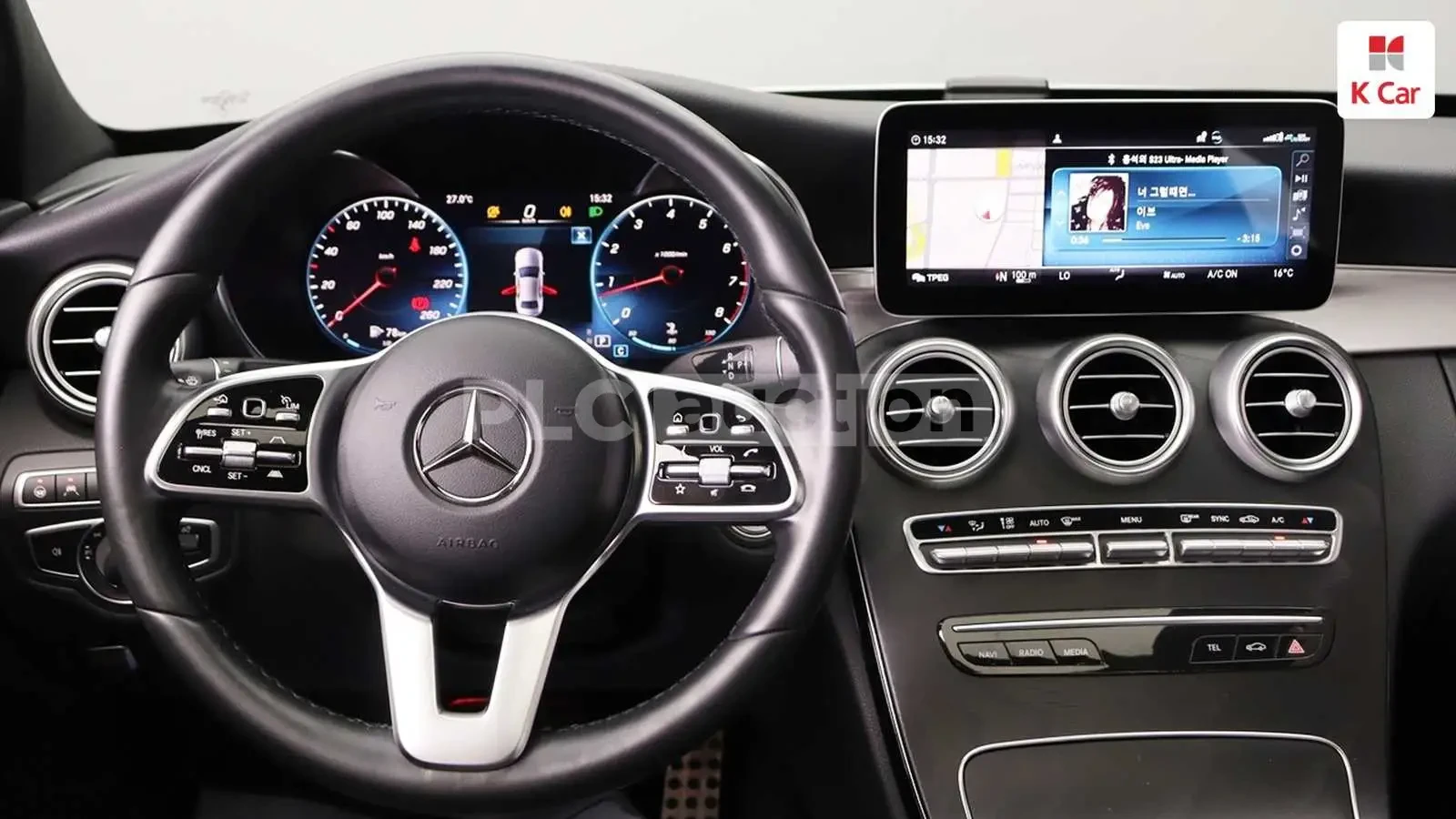 Mercedes-Benz C 300  КАМЕРА* ПОДГРЕВ* ШИБЕДАХ* ВКЛ.ТЕХНОТЕСТ, снимка 4 - Автомобили и джипове - 54764153