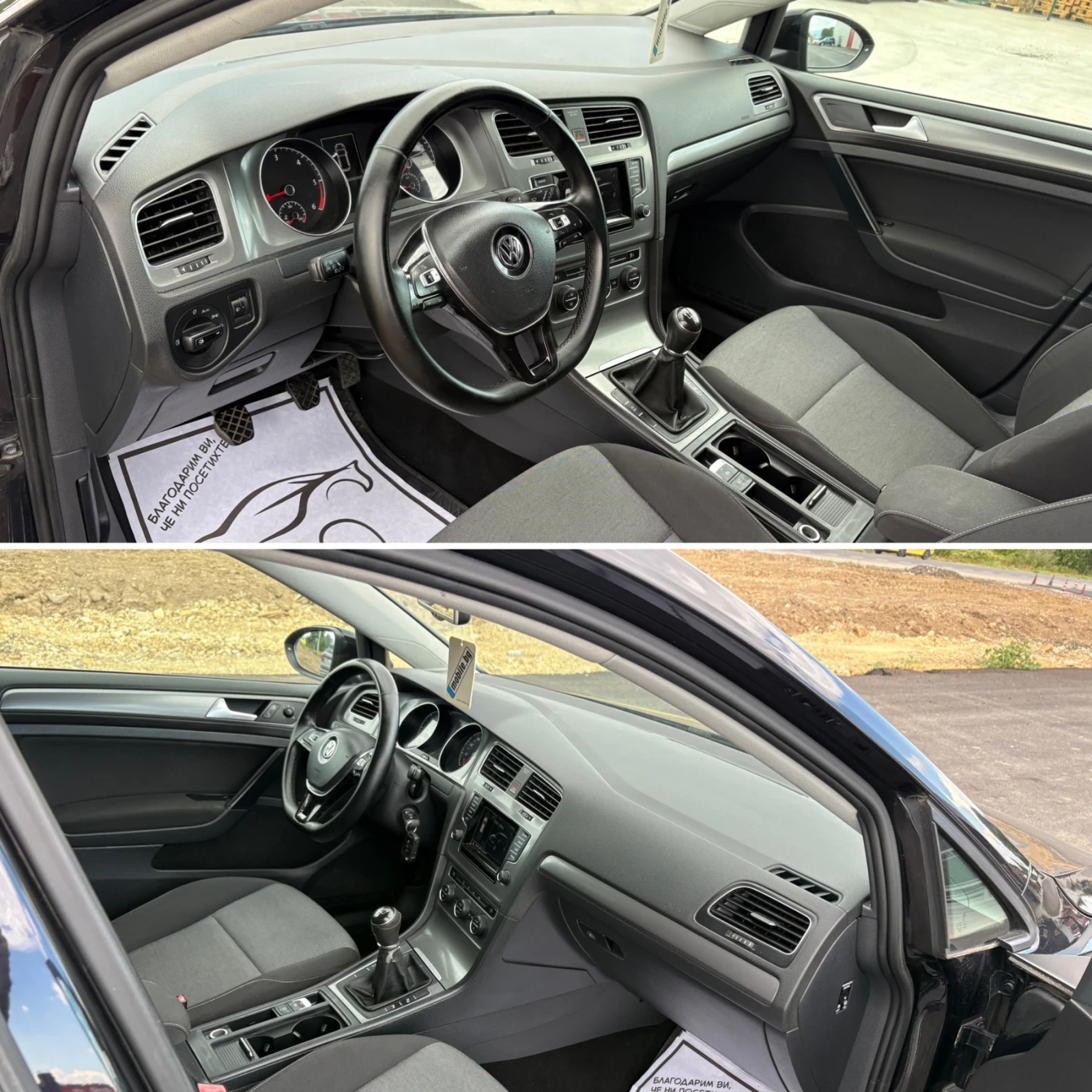 VW Golf 7 1.6 TDI 105 кс Navi* Distronic* Самопаркиране* , снимка 9 - Автомобили и джипове - 55264080