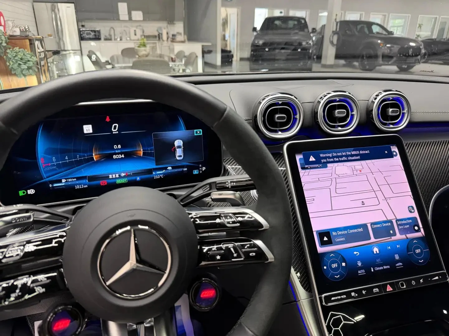 Mercedes-Benz C 63 AMG S E PERFORMANCE ЦЕНА ДО БЪЛГАРИЯ АВТОКРЕДИТ, снимка 9 - Автомобили и джипове - 55406929