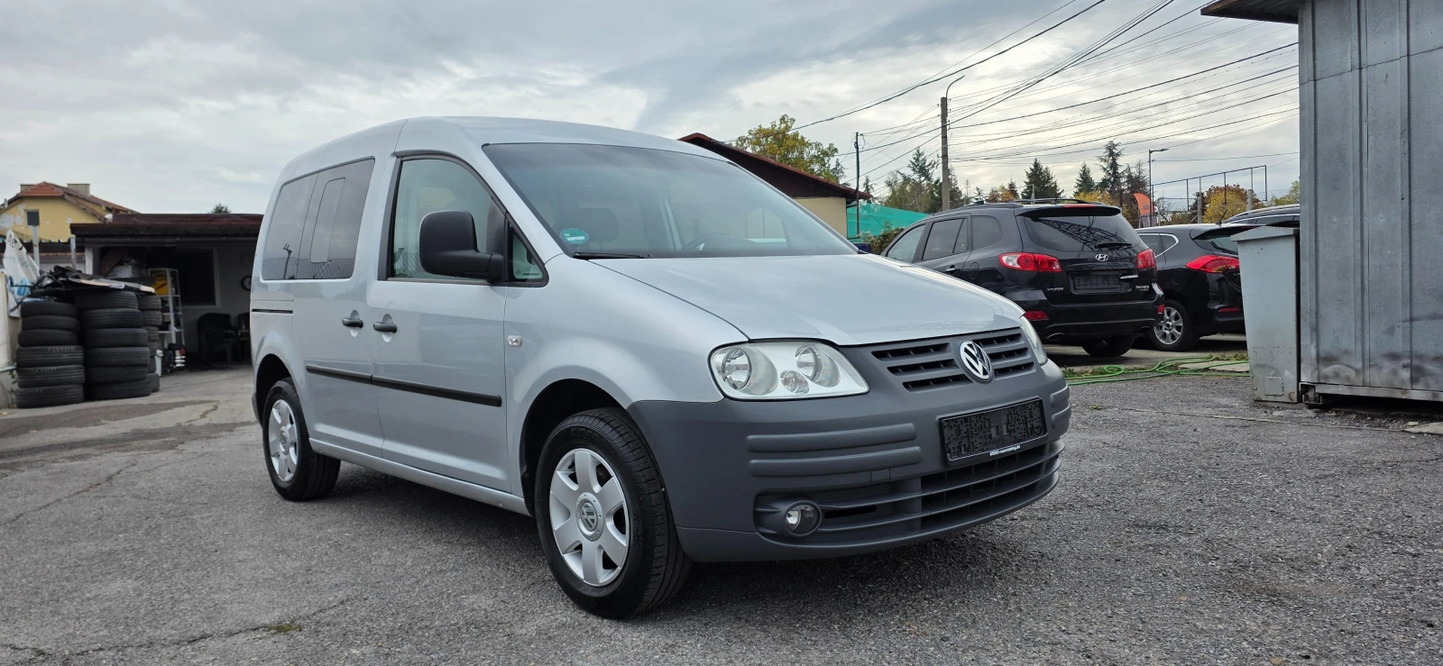VW Caddy 1.6-102кс., снимка 8 - Автомобили и джипове - 56470827