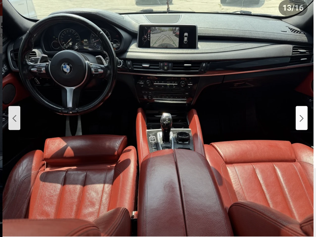BMW X6 M* SPORT* ДИГИТАЛНО* ТАБЛО* ПОДГРЕВ* КАМЕРА* КЕЙЛЕ - изображение 10