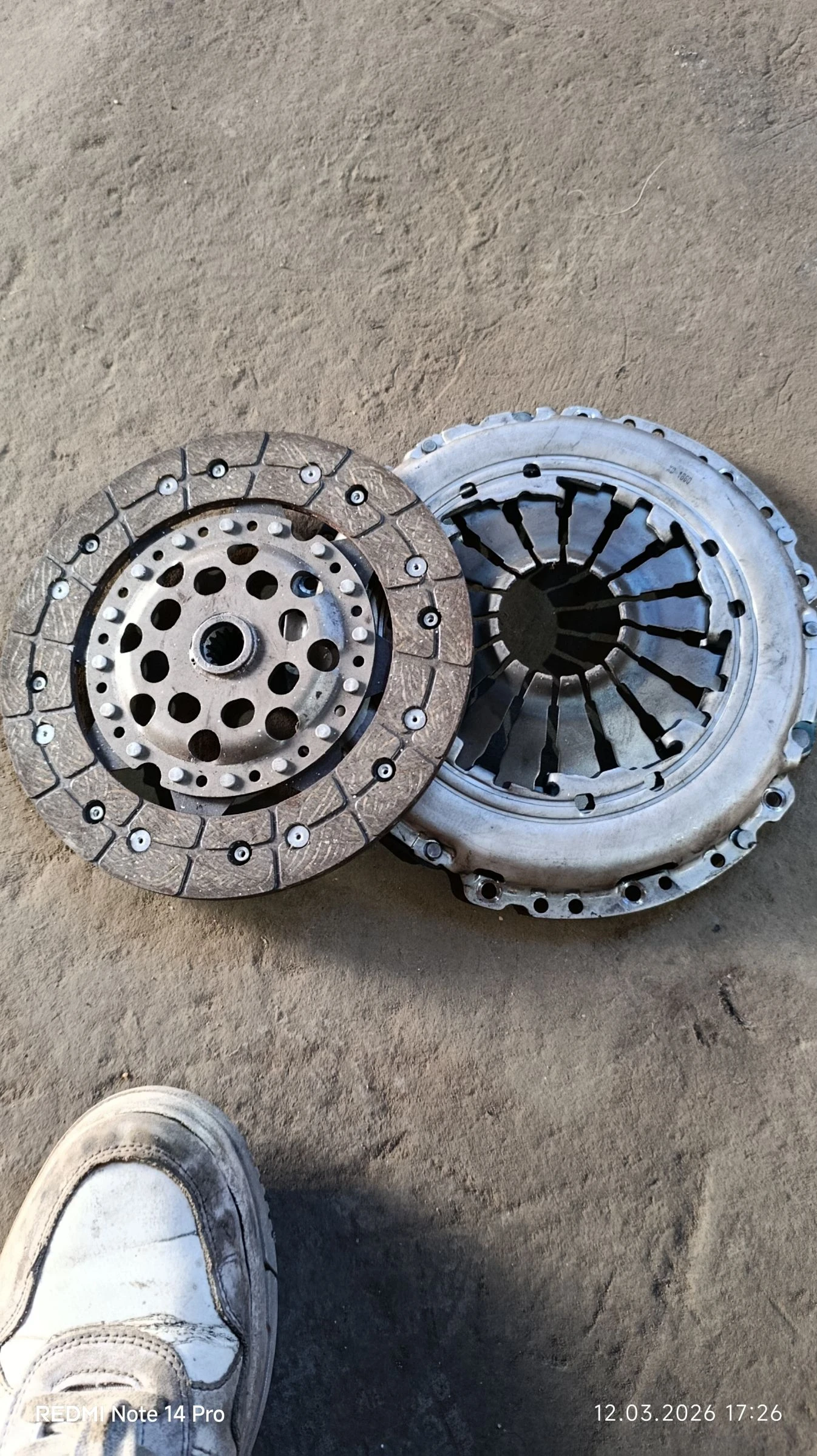 Продавам Съединител и Притискателен диск за OPEL CORSA/COMBO, снимка 2 - Части - 53816929