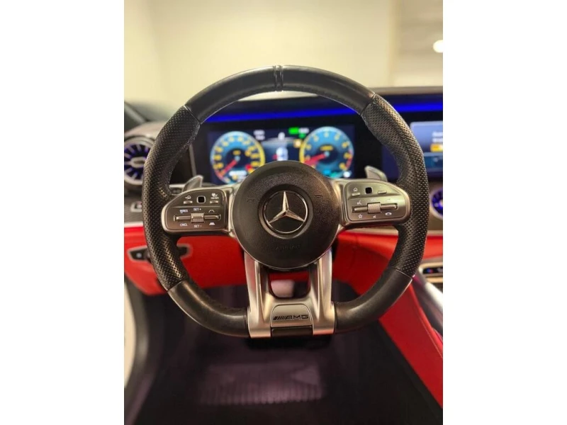 Mercedes-Benz AMG GT * 53 | NIGHT PKG | RED INT. * CARFAX * БЕЗ ПЪРВОНА, снимка 12 - Автомобили и джипове - 52959877