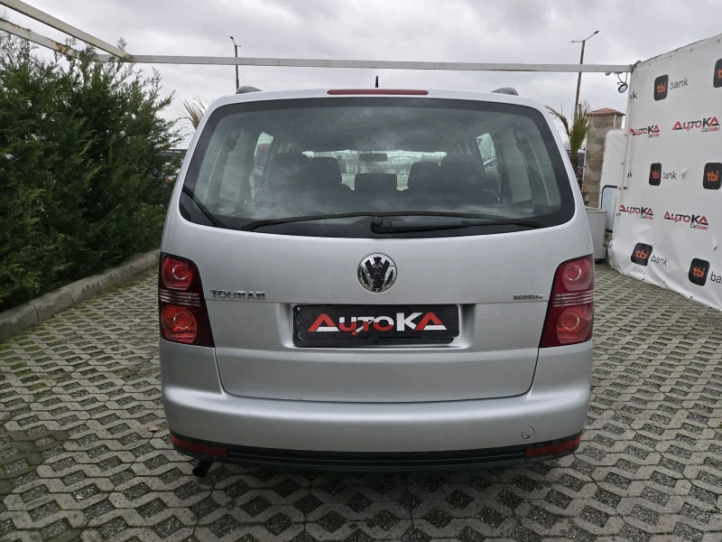 VW Touran 2.0i-109кс= 7МЕСТА= ФАБРИЧЕН МЕТАН= FACE= АВТОПИЛО, снимка 4 - Автомобили и джипове - 53597427