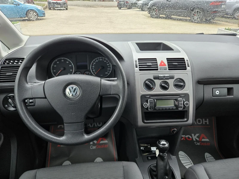 VW Touran 2.0i-109кс= 7МЕСТА= ФАБРИЧЕН МЕТАН= FACE= АВТОПИЛО, снимка 11 - Автомобили и джипове - 53597427
