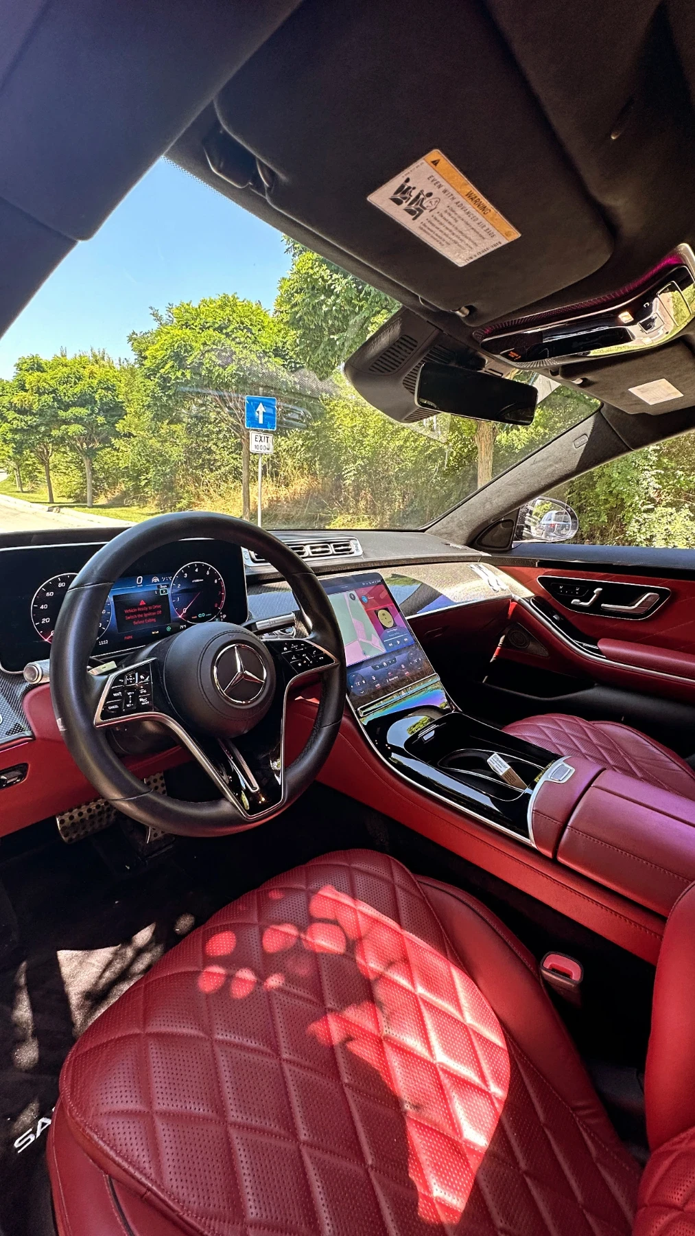 Mercedes-Benz S 580 AMG/LONG/MANUFAKTUR GRAPHITE/CARMINE RED - изображение 8
