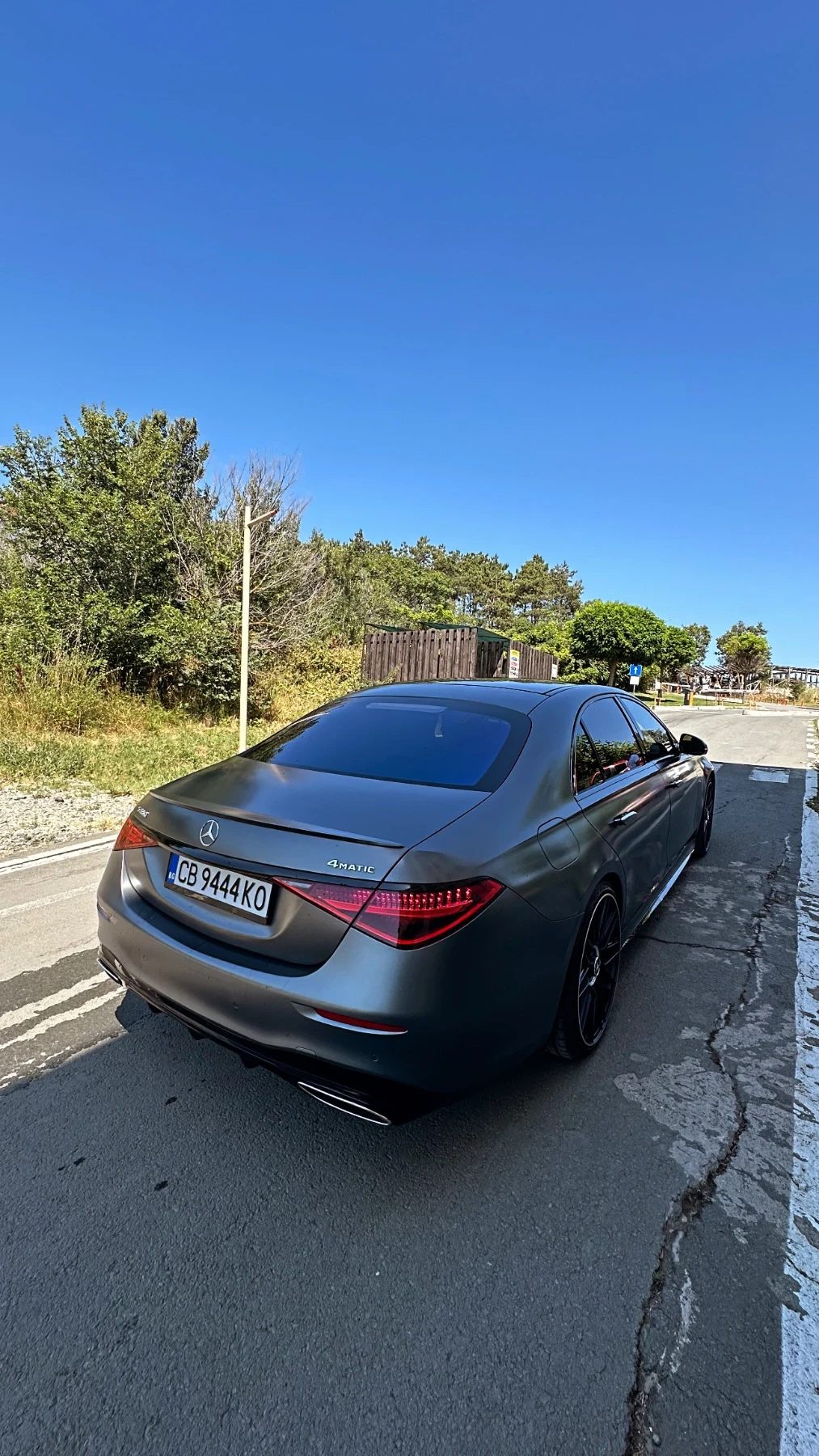 Mercedes-Benz S 580 AMG/LONG/MANUFAKTUR GRAPHITE/CARMINE RED - изображение 3