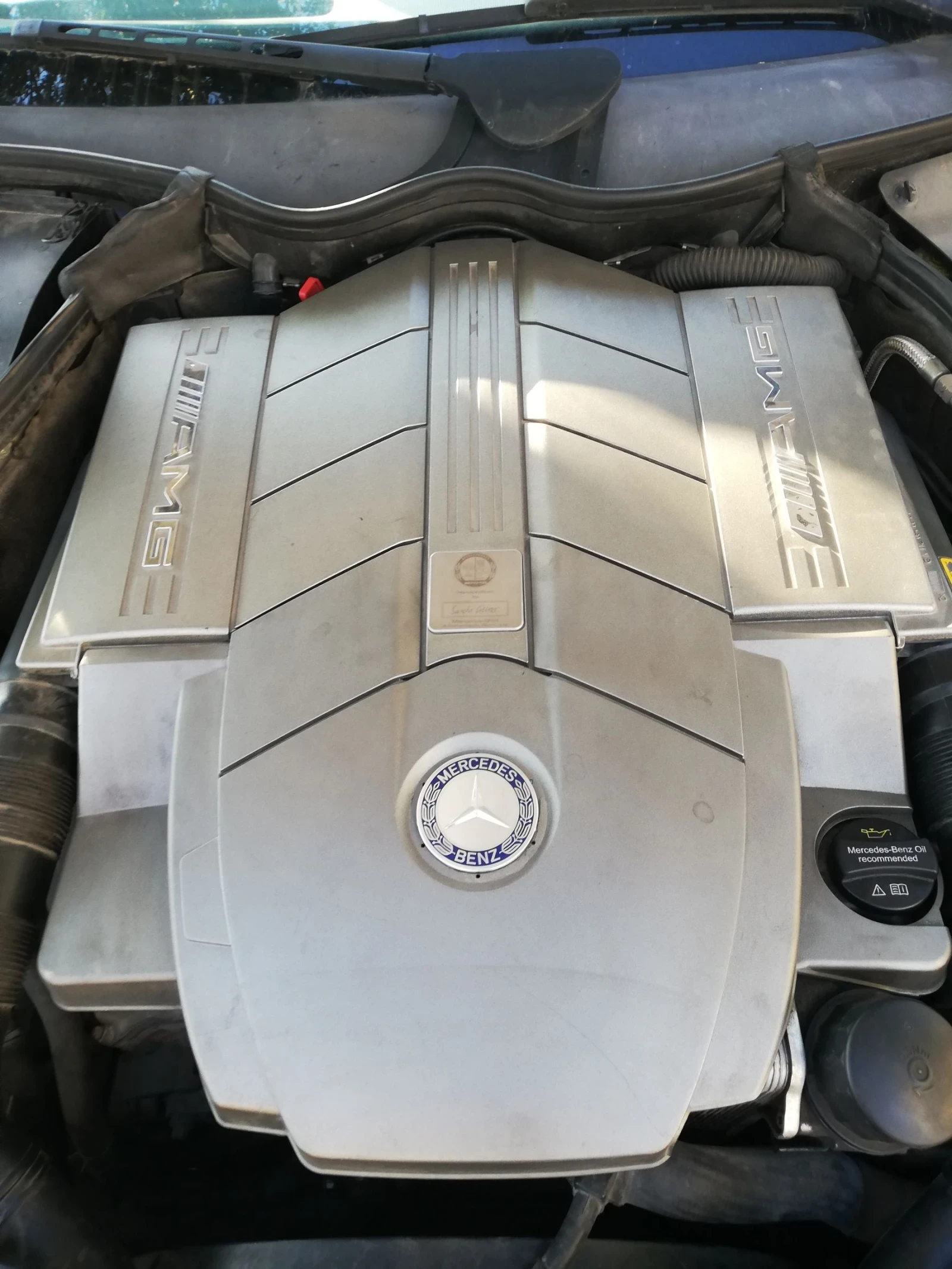 Mercedes-Benz C 55 AMG V8, снимка 16 - Автомобили и джипове - 54095169
