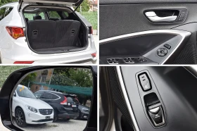 Hyundai Santa fe 2.2ШВЕЙЦАРИЯ-7МЕСТА/ДИСТРОНИК/КОЖА/НАВИ/LANE ASSIS, снимка 14