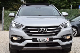 Hyundai Santa fe 2.2ШВЕЙЦАРИЯ-7МЕСТА/ДИСТРОНИК/КОЖА/НАВИ/LANE ASSIS, снимка 2