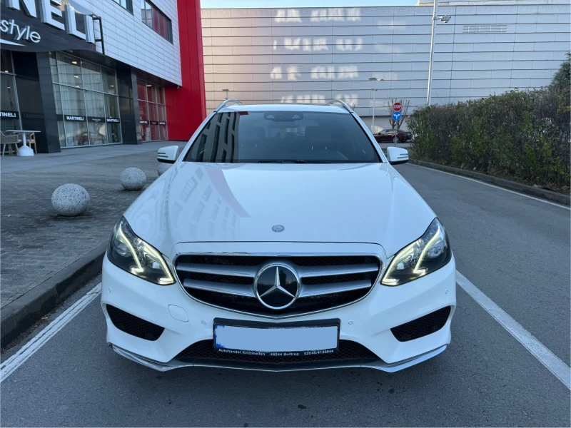 Mercedes-Benz E 350 9G* AMG* БЯЛ * БАРТЕР, снимка 2 - Автомобили и джипове - 48493317