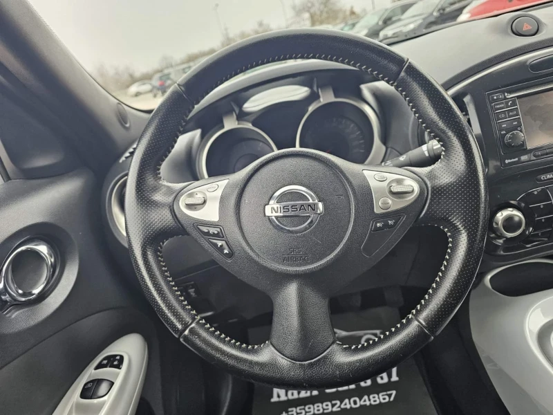 Nissan Juke 1.5 dCi/КОЖА/НАВИ/КАМЕРА/УНИКАЛНА, снимка 12 - Автомобили и джипове - 49470012