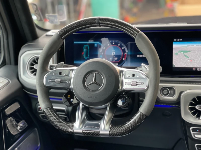 Mercedes-Benz G 63 AMG BURMESTER* 360* NIGHT* 22Inch* MEMORY, снимка 9 - Автомобили и джипове - 51486221