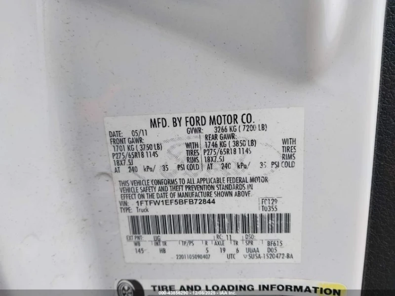 Ford F150 5.0L V-8 DOHC, VVT, 360HP 4X4 Drive, снимка 15 - Автомобили и джипове - 52915332