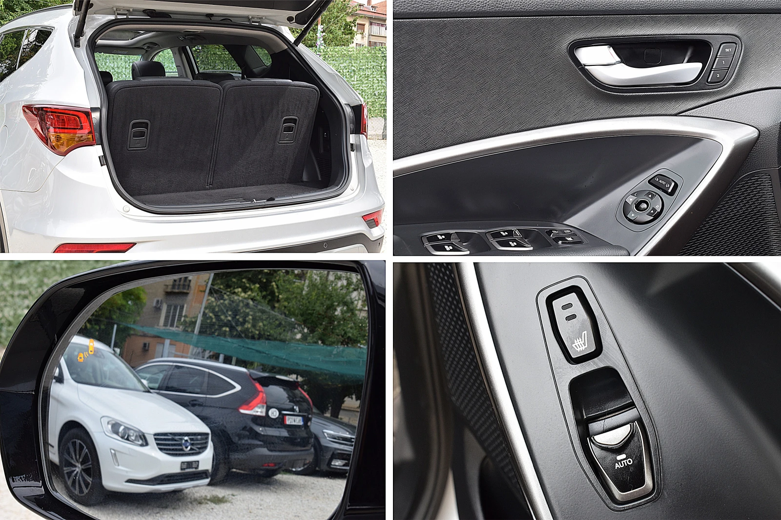 Hyundai Santa fe 2.2ШВЕЙЦАРИЯ-7МЕСТА/ДИСТРОНИК/КОЖА/НАВИ/LANE ASSIS, снимка 14 - Автомобили и джипове - 55317777