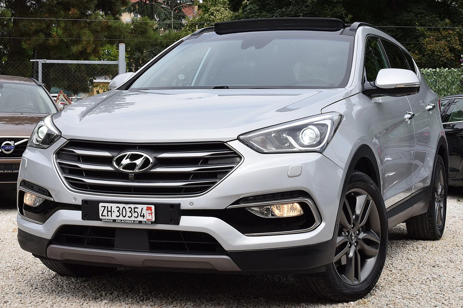 Hyundai Santa fe 2.2ШВЕЙЦАРИЯ-7МЕСТА/ДИСТРОНИК/КОЖА/НАВИ/LANE ASSIS