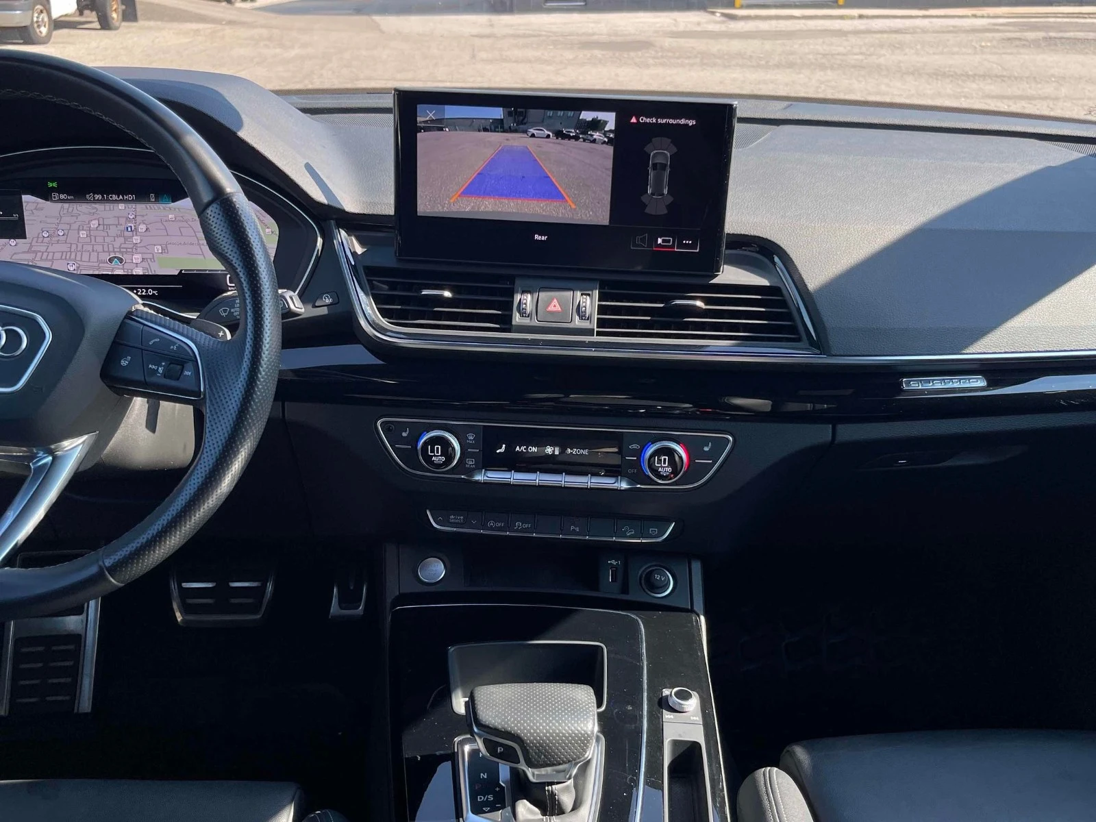 Audi Q5 SLINE* DISTRONIC* 360* М.ТОЧКА* ПОДГРЕВ, снимка 9 - Автомобили и джипове - 55572152