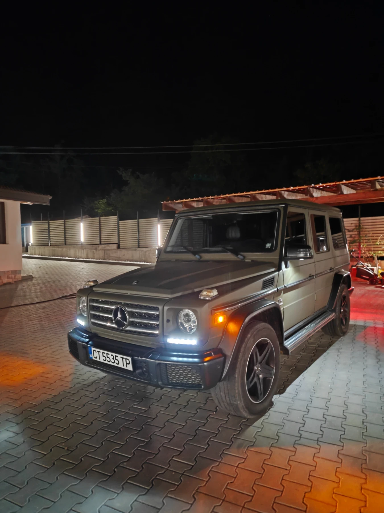 Mercedes-Benz G 500 AMG 4.0 V8 M176 Designo Yellow Olive Magno, снимка 9 - Автомобили и джипове - 55946148