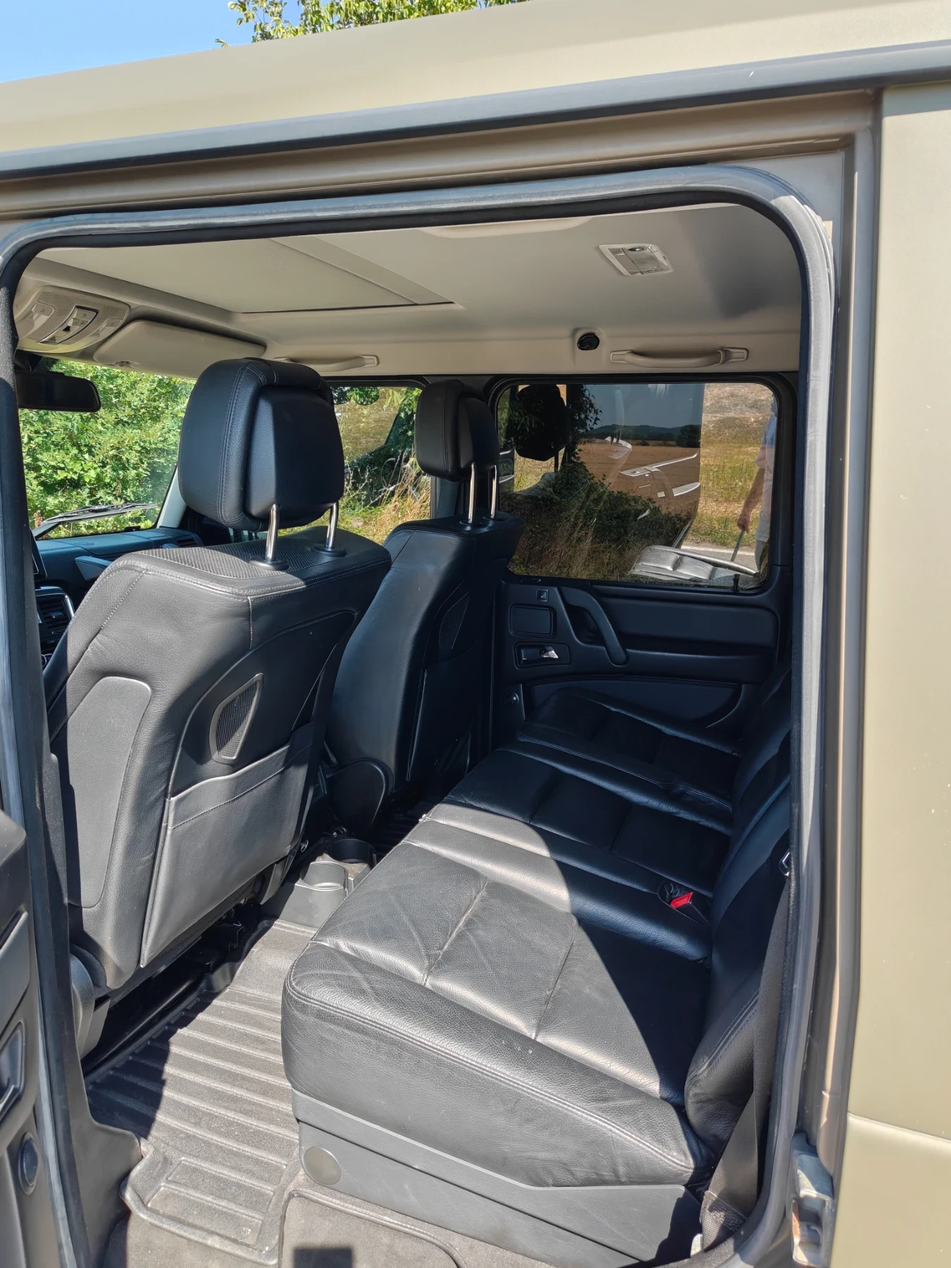 Mercedes-Benz G 500 AMG 4.0 V8 M176 Designo Yellow Olive Magno, снимка 12 - Автомобили и джипове - 55644650