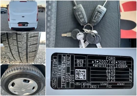 Ford Transit Custom 2.0TDCi ДВЕ СТРАНИЧНИ ВРАТИ/3-МЕСТЕН/Серв. история, снимка 17