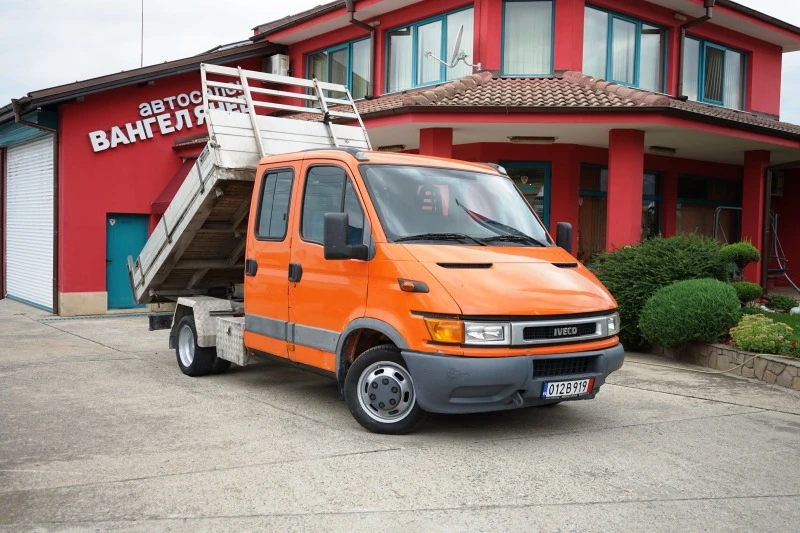 Iveco Daily 35c11* 2.8TDI* 6+ 1места* Тристранен самосвал, снимка 1 - Бусове и автобуси - 41863484