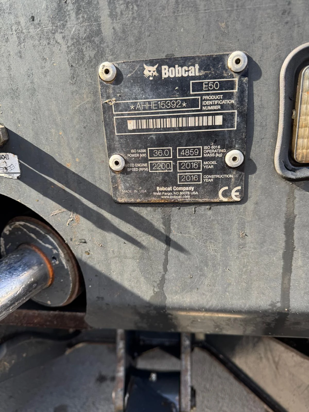 Багер Bobcat E50Z 5Т - изображение 7