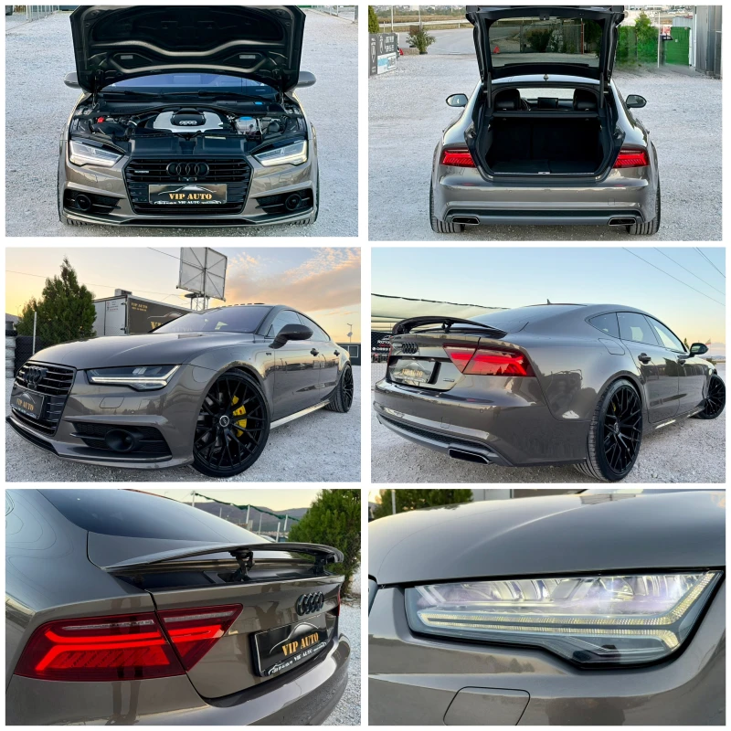 Audi A7 S-LINE QUATTRO MATRIX BITURBO FACELIFT FULL MAX, снимка 14 - Автомобили и джипове - 52191257