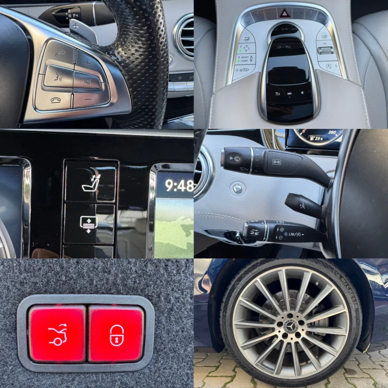 Mercedes-Benz S 500 4MATIC#AMG#9G-TRONIC#NIGHTVIS#2017#160TKM, снимка 16 - Автомобили и джипове - 52250922