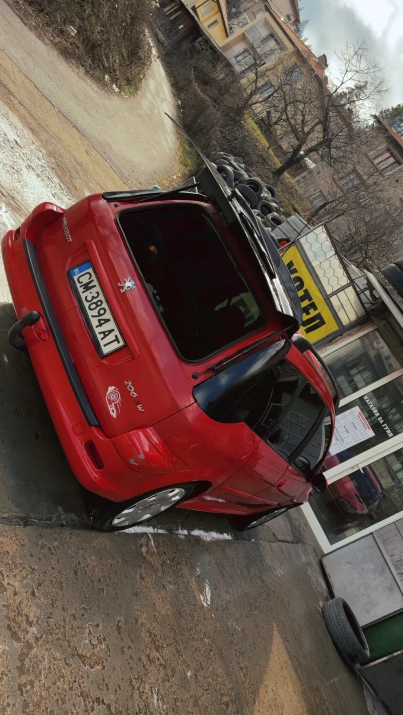 Peugeot 206 2.0hdi, снимка 5 - Автомобили и джипове - 53400933