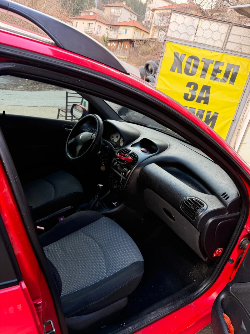 Peugeot 206 2.0hdi, снимка 7 - Автомобили и джипове - 53400933