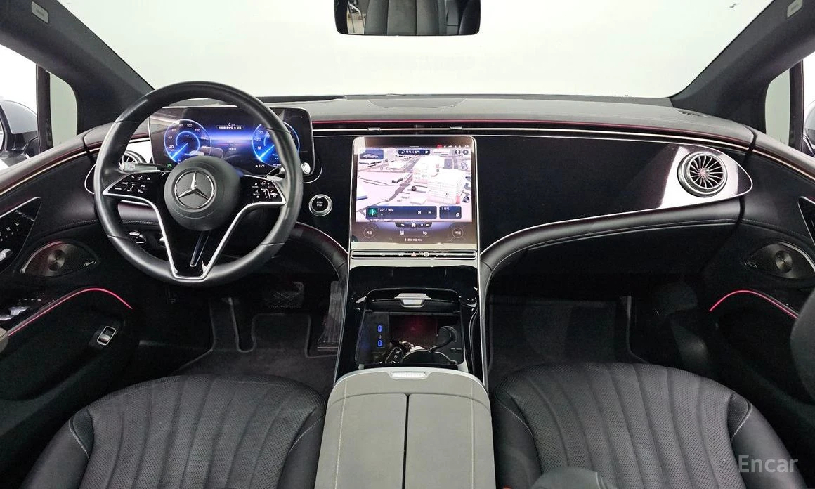 Mercedes-Benz EQS * EQS350* ПОДГРЕВ* ОБДУХВАНЕ* BURMESTER* HEAD-UP* , снимка 7 - Автомобили и джипове - 54060795