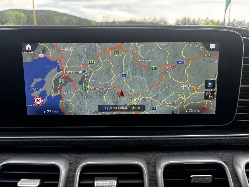 Mercedes-Benz GLS ЛИЗИНГ* 450* 2022* ПАНОРАМА* HEAD UP* 58 000 КМ* , снимка 13 - Автомобили и джипове - 51415741