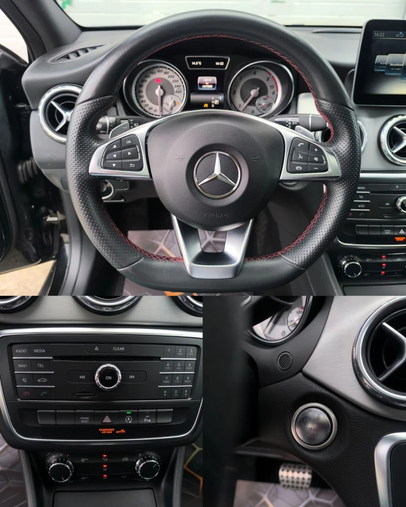 Mercedes-Benz GLA 200 2.2D AMG-LINE ПАНОРАМА SHADOW LINE GERMANY , снимка 12 - Автомобили и джипове - 53477856