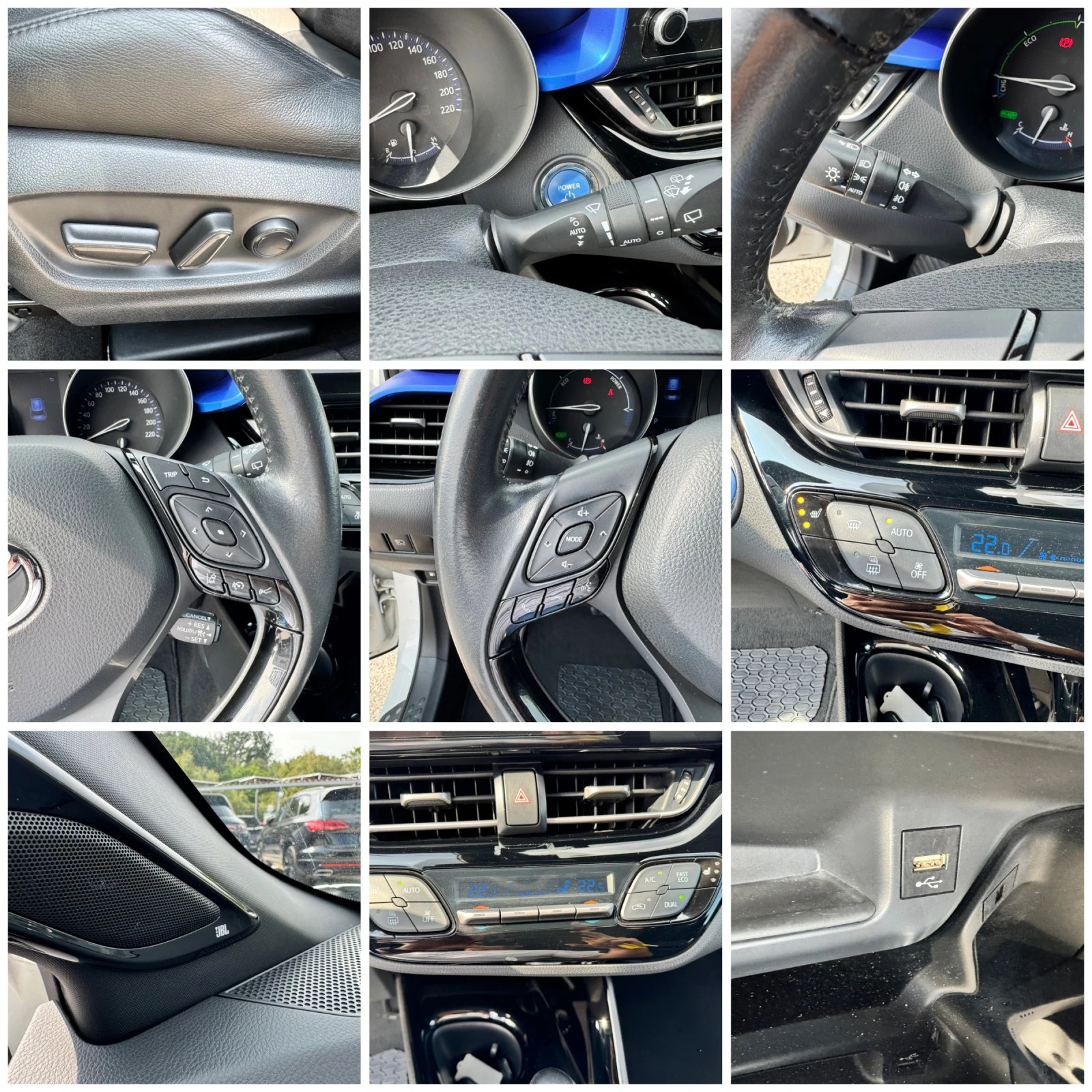 Toyota C-HR 2.0h 184k.с Luxury Гаранция FACE - изображение 10