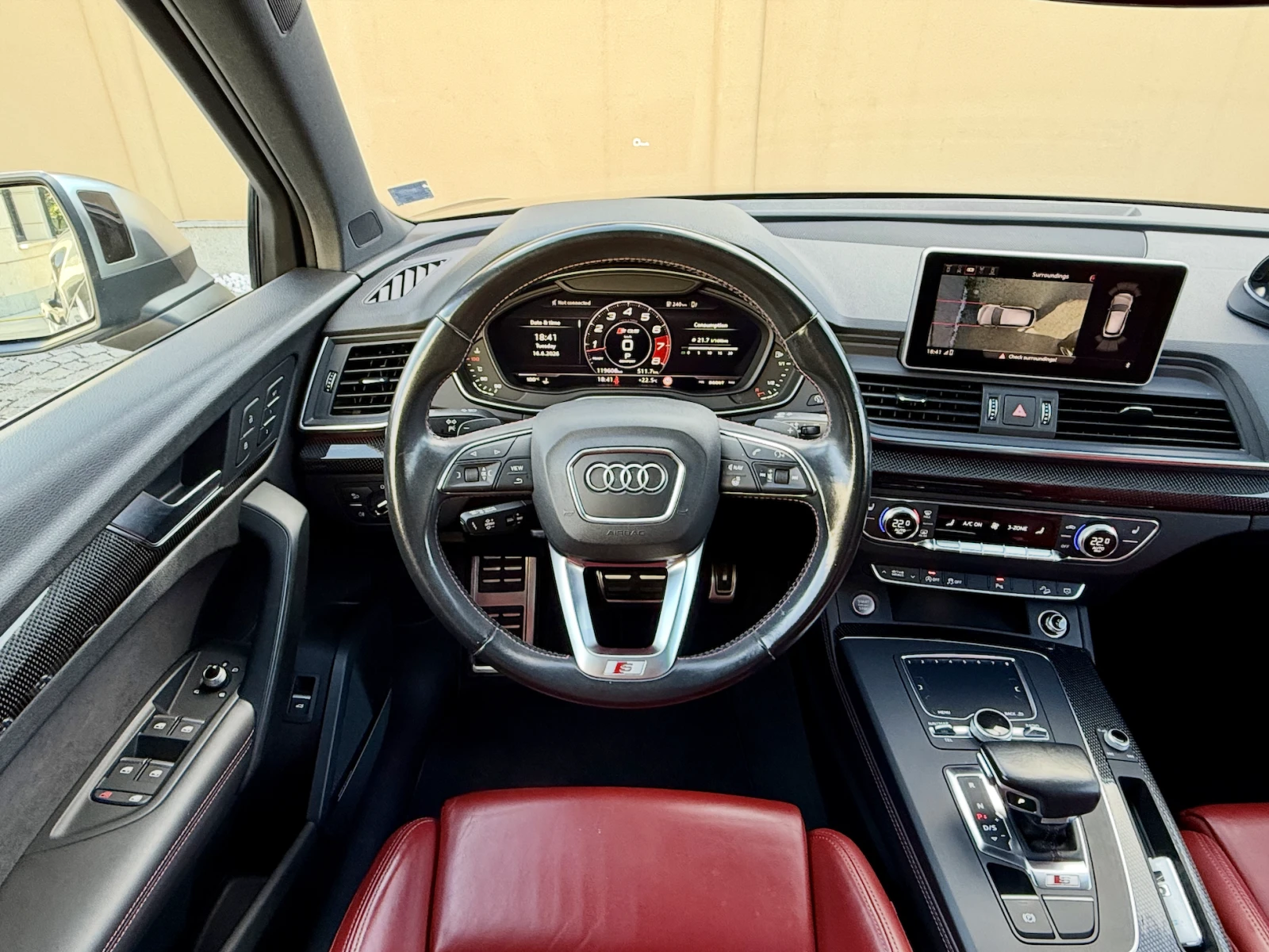 Audi SQ5 3.0 TFSI/360/Head-up/3D B&O/Панорама/Дигитално, снимка 6 - Автомобили и джипове - 54943521