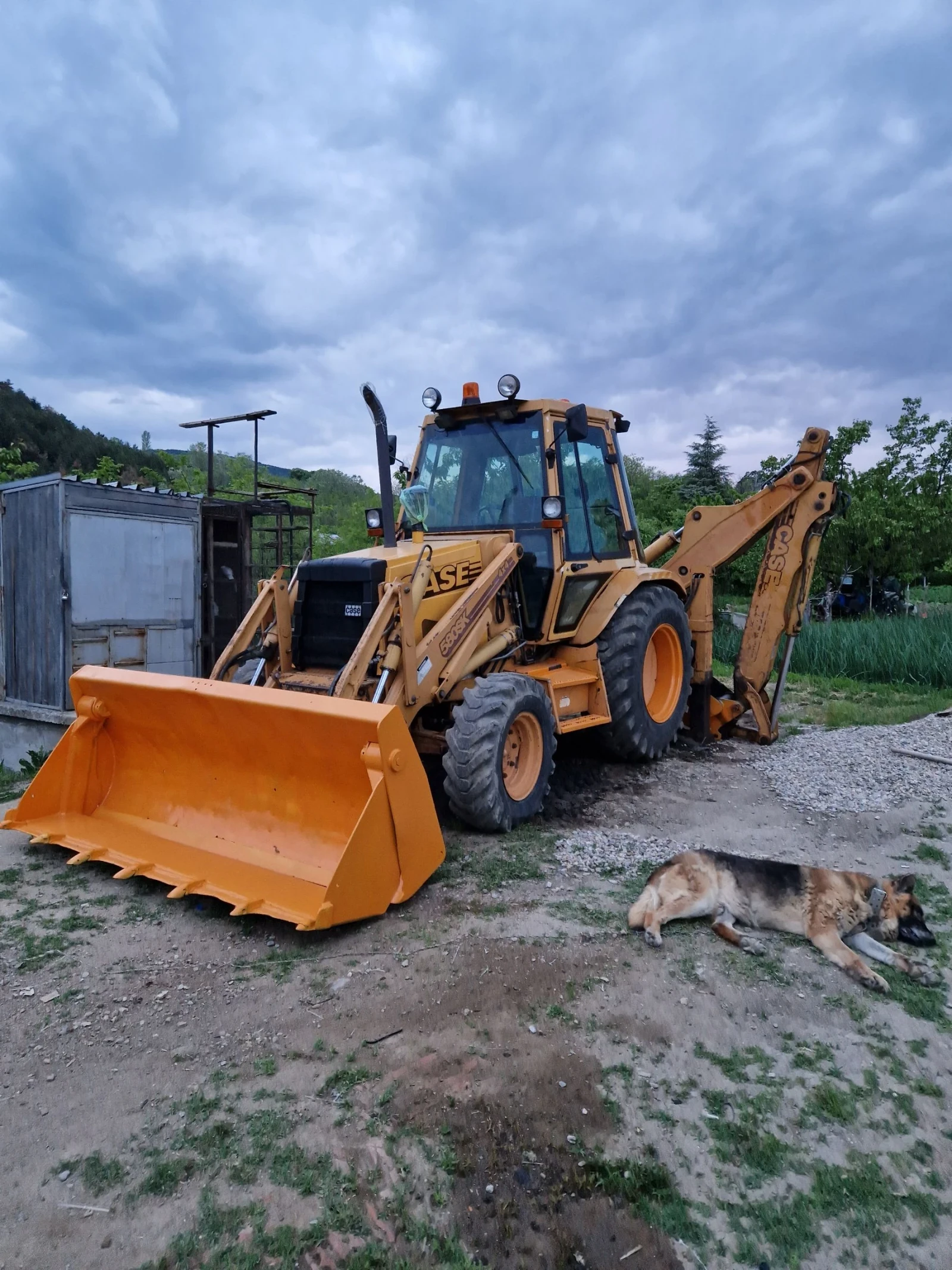 Багер Case 580 SK, снимка 1