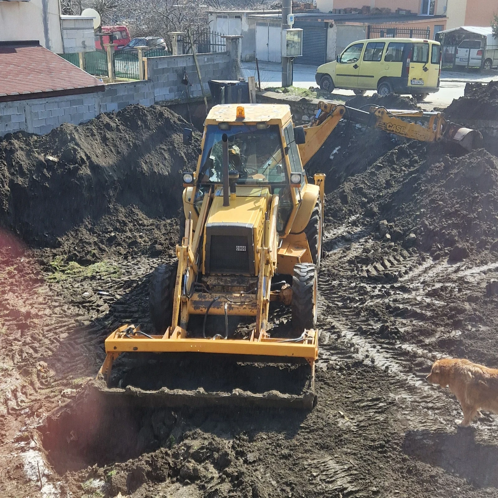 Багер Case 580 SK, снимка 11 - Индустриална техника - 50225853