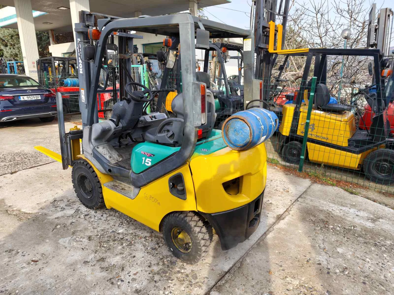 Мотокар Komatsu   НОВ ВНОС JAPAN, снимка 1