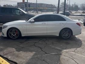 Mercedes-Benz C 63 AMG S/CARFAX/BURMESTER/ПАНОРАМА/ПОДГРЕВИ, снимка 3 - Автомобили и джипове - 53618047