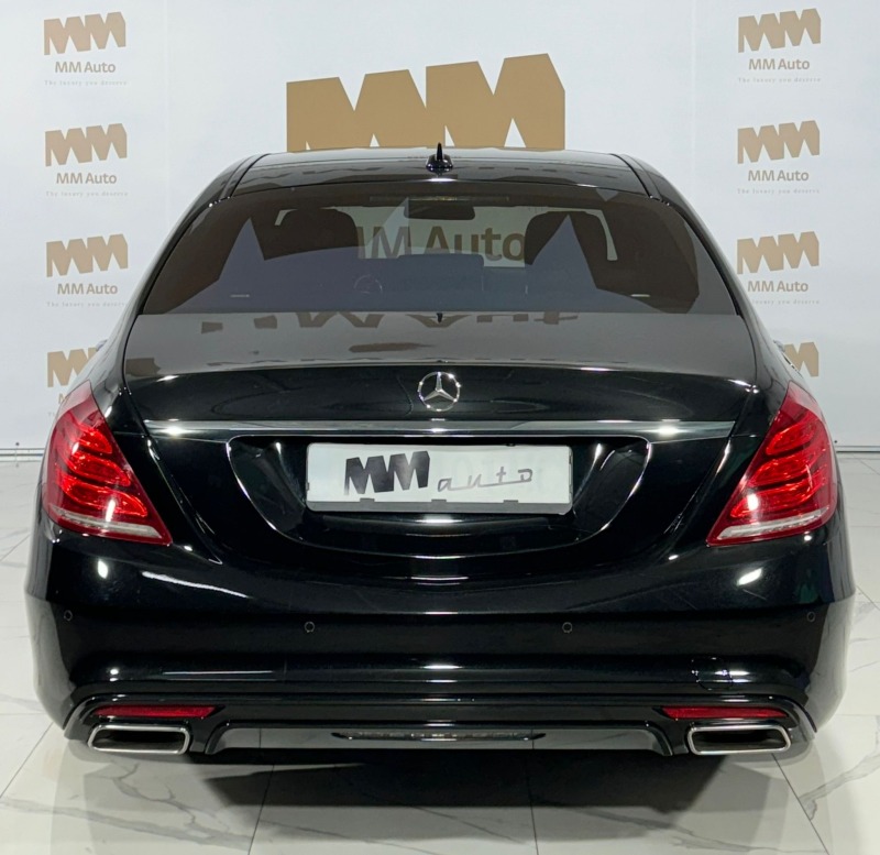 Mercedes-Benz S 500 4M L AMG, панорама, мултимедия, 360, нощно виждане, снимка 5 - Автомобили и джипове - 44621251