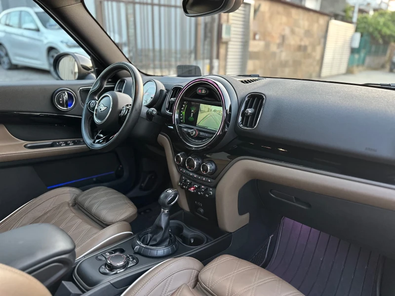 Mini Countryman S 4x4/панорама/кожа/Ел.Седл/Нов внос Швейцария !, снимка 11 - Автомобили и джипове - 52461626