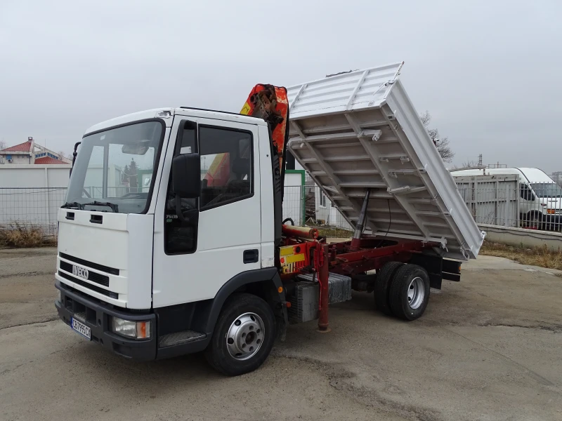 Iveco Daily 70C Iveco 75e15 Кран PALFINGER PK7000A, снимка 2 - Бусове и автобуси - 48222505