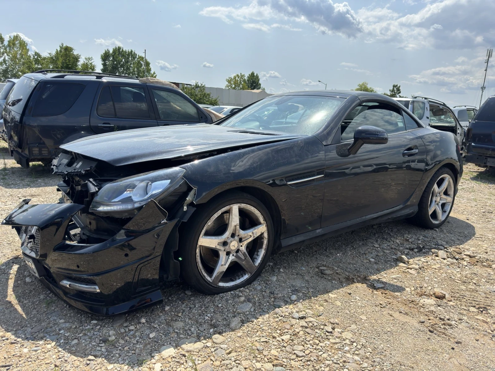 Mercedes-Benz SLK 250CDI 40 000км На части, снимка 1