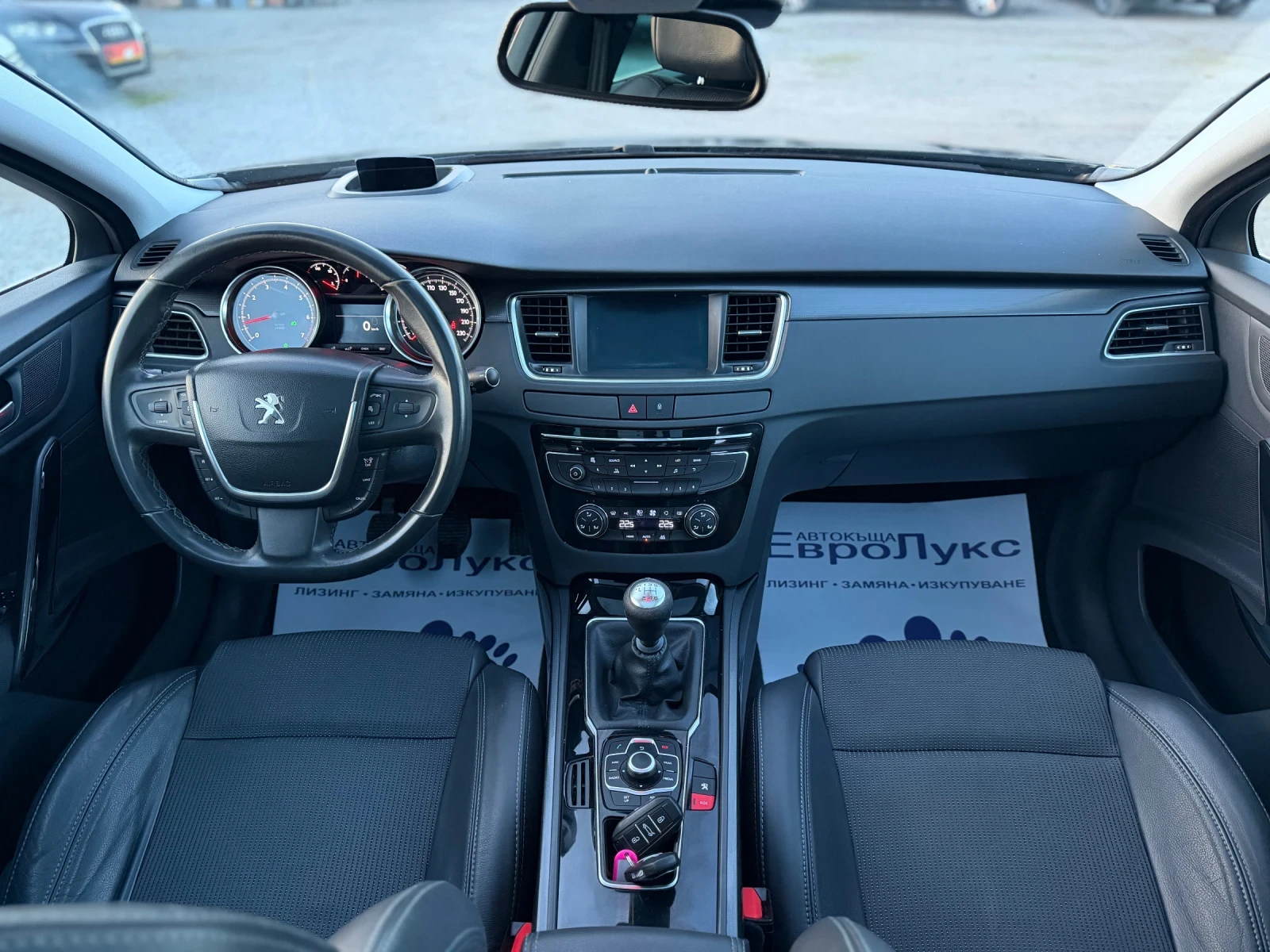Peugeot 508 1.6i 156кс 6ск НАВИ ПАНОРАМА , снимка 9 - Автомобили и джипове - 53799102