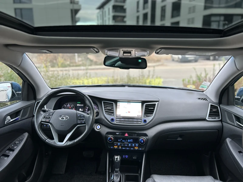 Hyundai Tucson 4WD* 2.0* ПАНОРАМА* ОБДУХВАНЕ* КАМЕРА, снимка 11 - Автомобили и джипове - 52323328
