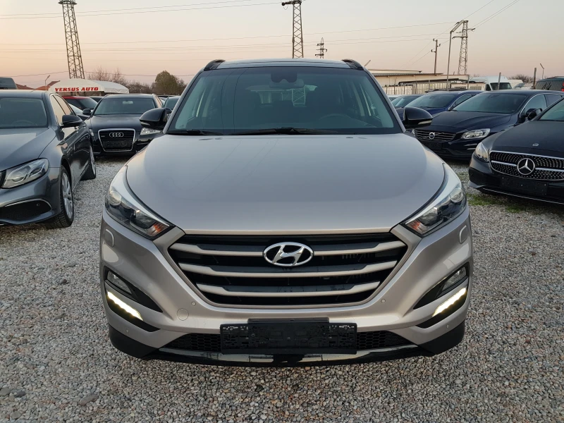 Hyundai Tucson 1.7 CRDI-141 к.с.  EURO 6B АВТОМАТИК ПАНОРАМА , снимка 2 - Автомобили и джипове - 52746441