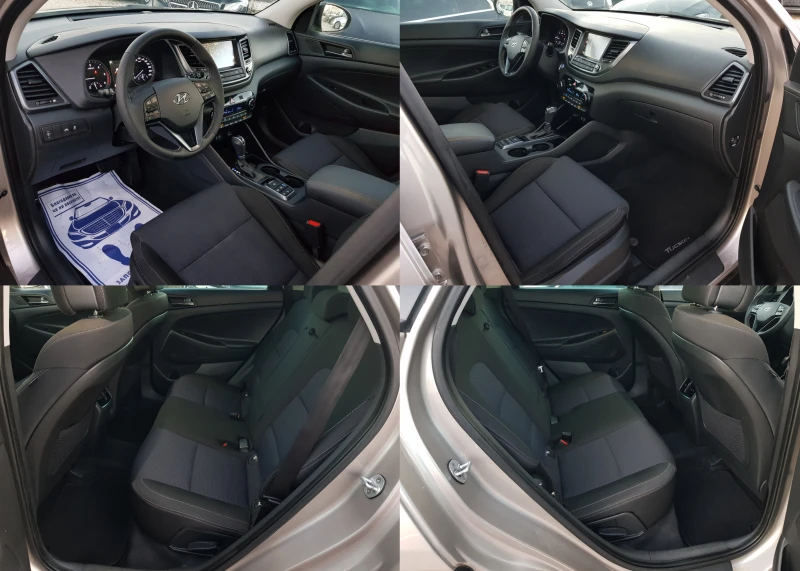Hyundai Tucson 1.7 CRDI-141 к.с.  EURO 6B АВТОМАТИК ПАНОРАМА , снимка 12 - Автомобили и джипове - 52746441