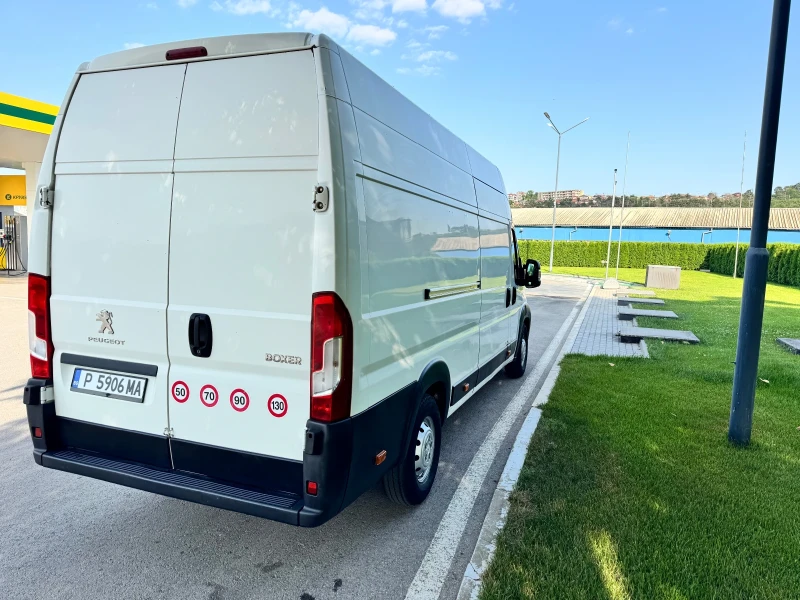 Peugeot Boxer 2.0 130hp МАКСИ БАЗА!!ТОП!!!КЛИМАТИК!!!ТЕМПОМАТ!!!, снимка 4 - Бусове и автобуси - 52369398