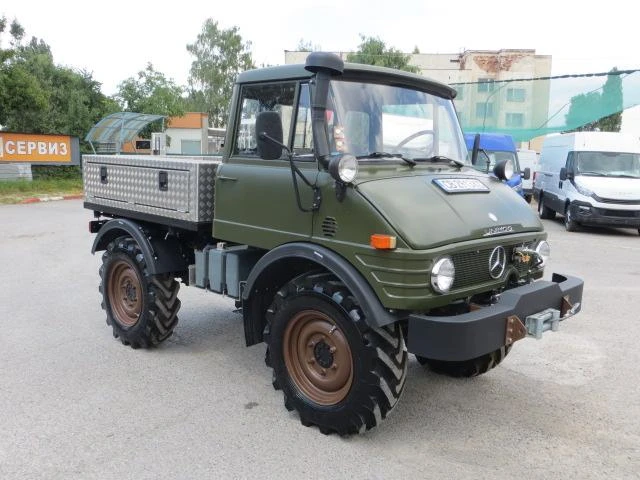 Mercedes-Benz UNIMOG 2.4 реални километри, снимка 6 - Камиони - 33441717